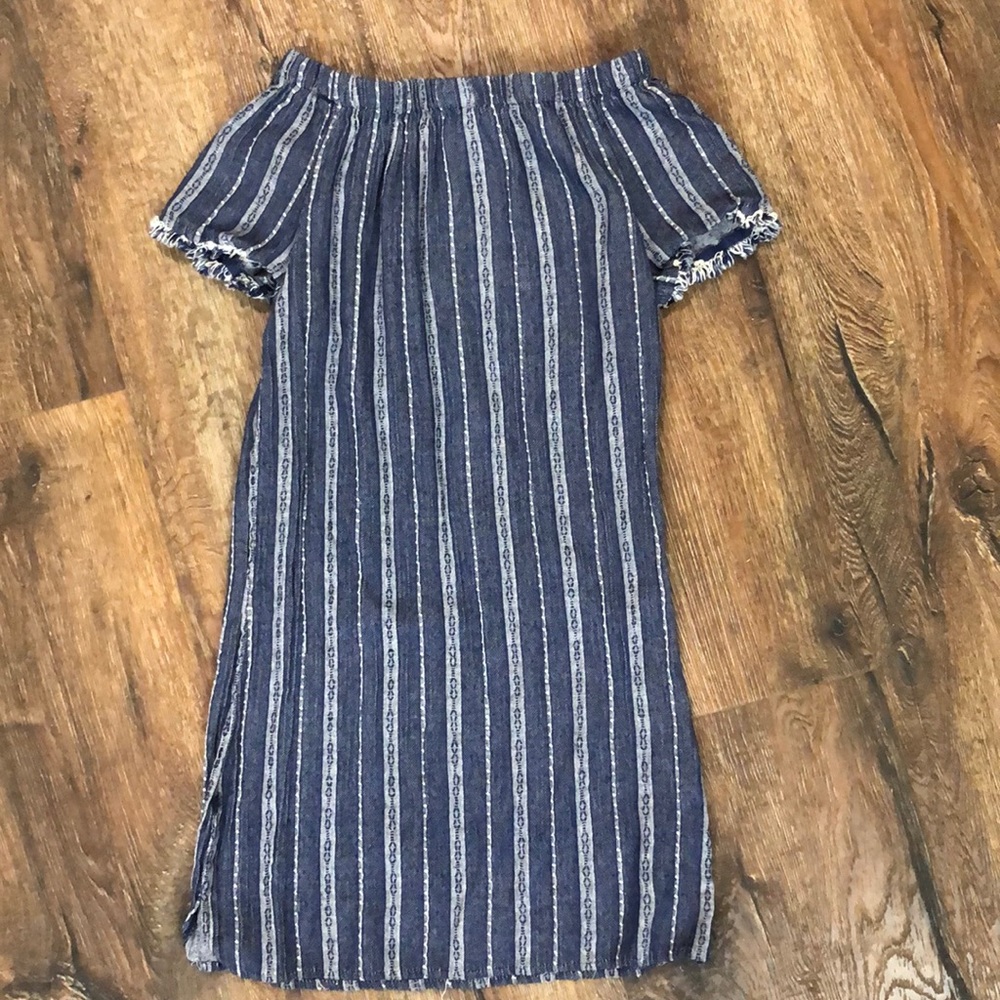 XS denim Charlotte Russe Dress